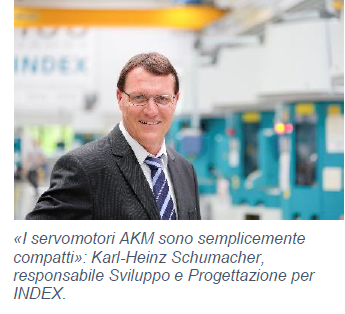 Karl-Heinz Schumacher responsabile Sviluppo e Progettazione per INDEX